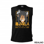 Eren Yeager - Yellow Lines - Attack On Titan - AOT - Majica