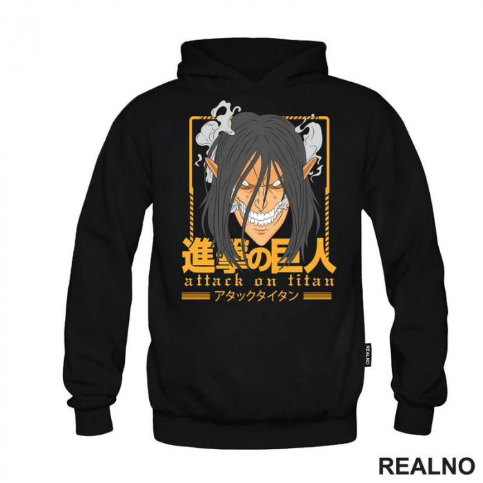 Eren Yeager - Yellow Lines - Attack On Titan - AOT - Duks Eren Yeager - Yellow Lines - Attack On Titan - AOT - Duks