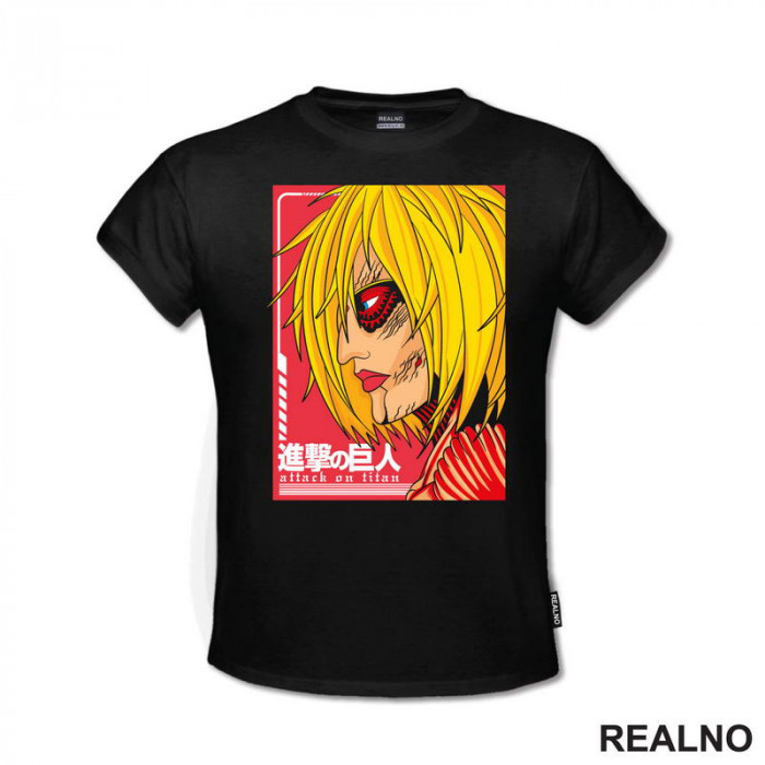 Annie Leonhart Titan - Attack On Titan - AOT - Majica Annie Leonhart Titan - Attack On Titan - AOT - Majica