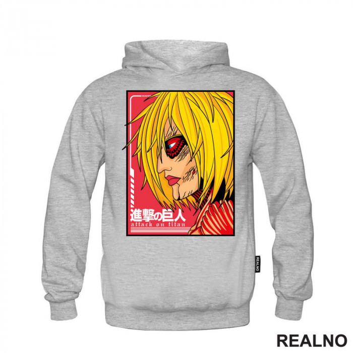 Annie Leonhart Titan - Attack On Titan - AOT - Duks Annie Leonhart Titan - Attack On Titan - AOT - Duks