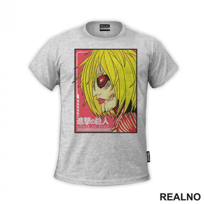 Annie Leonhart Titan - Attack On Titan - AOT - Majica Annie Leonhart Titan - Attack On Titan - AOT - Majica