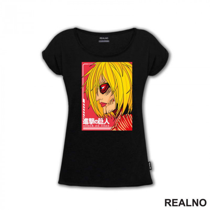 Annie Leonhart Titan - Attack On Titan - AOT - Majica Annie Leonhart Titan - Attack On Titan - AOT - Majica