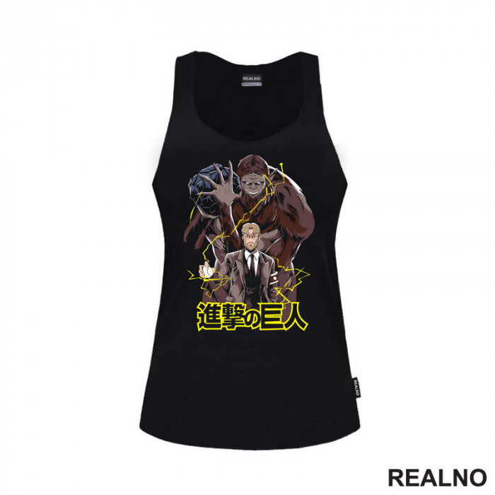 Zeke and The Beast Titan - Attack On Titan - AOT - Majica Zeke and The Beast Titan - Attack On Titan - AOT - Majica