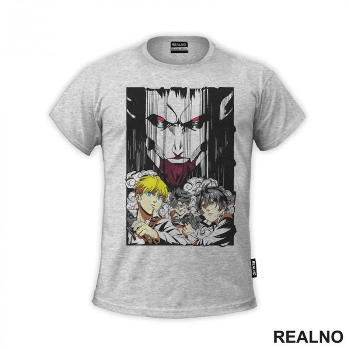 After Fight - Attack On Titan - AOT - Majica After Fight - Attack On Titan - AOT - Majica