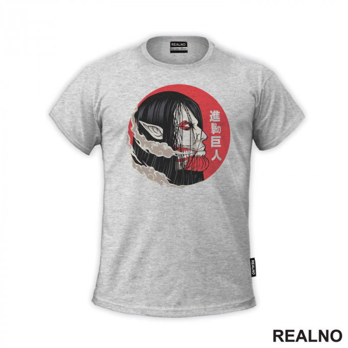 Red Circle - Attack On Titan - AOT - Majica Red Circle - Attack On Titan - AOT - Majica