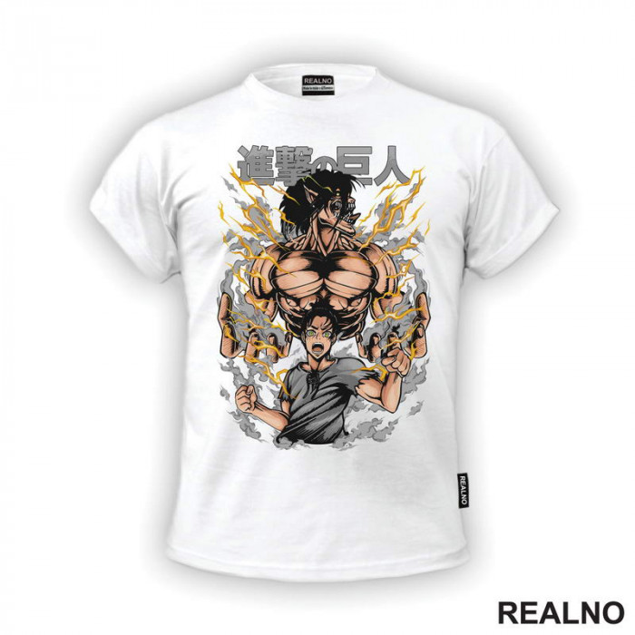 Grey Smoke - Attack On Titan - AOT - Majica Grey Smoke - Attack On Titan - AOT - Majica