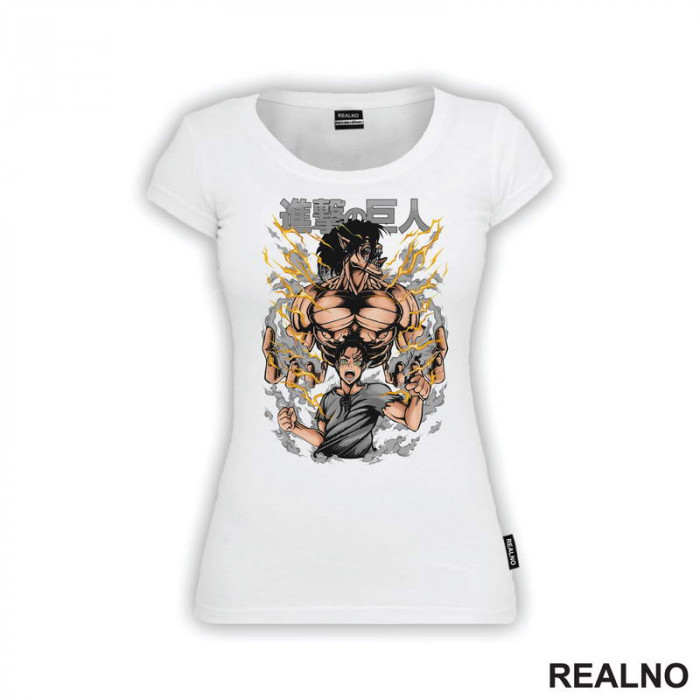 Grey Smoke - Attack On Titan - AOT - Majica Grey Smoke - Attack On Titan - AOT - Majica
