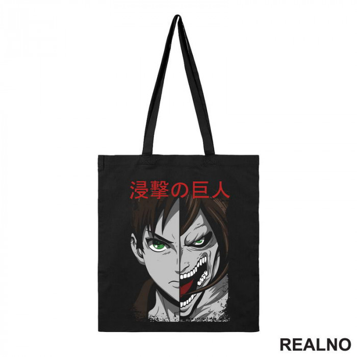 Eren And Titan Split - Attack On Titan - AOT - Ceger Eren And Titan Split - Attack On Titan - AOT - Ceger