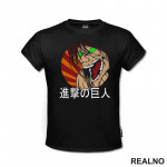Yelling - Attack On Titan - AOT - Majica Yelling - Attack On Titan - AOT - Majica