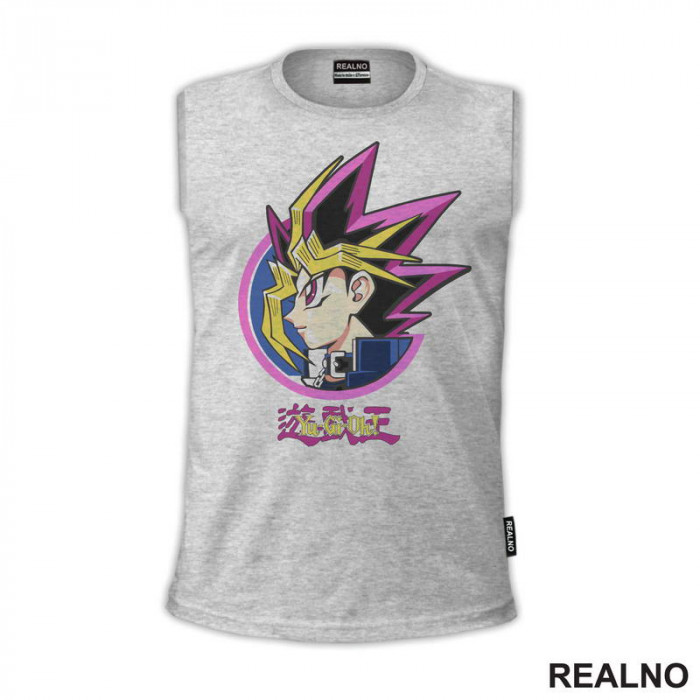 Yugi Mutou - Side Portrait - Yu-Gi-Oh - Anime - Majica