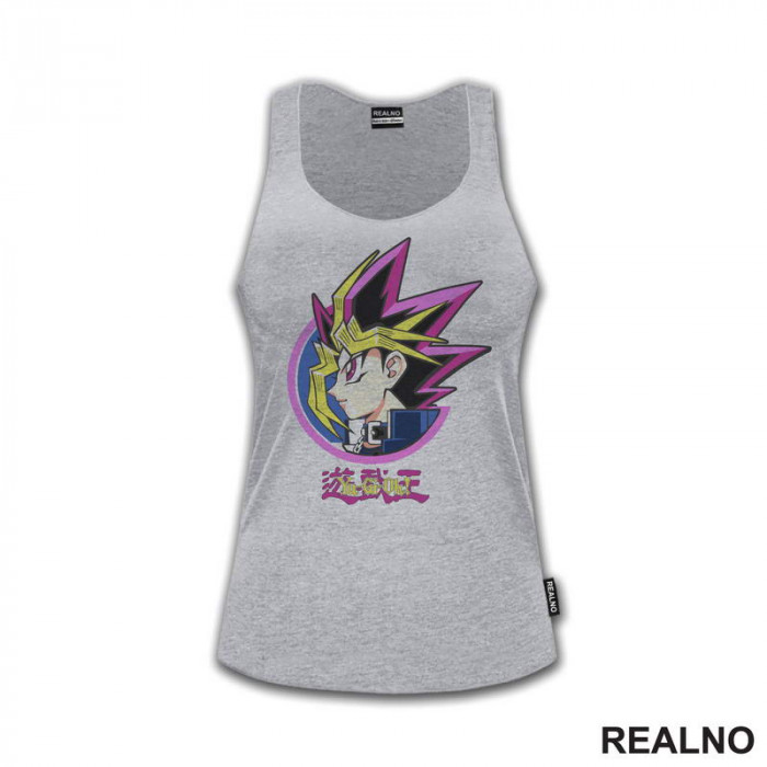 Yugi Mutou - Side Portrait - Yu-Gi-Oh - Anime - Majica