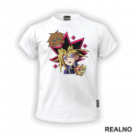 Kuriboh And Yugi Mutou - Yu-Gi-Oh - Anime - Majica
