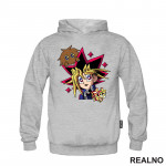 Kuriboh And Yugi Mutou - Yu-Gi-Oh - Anime - Duks