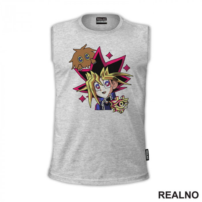 Kuriboh And Yugi Mutou - Yu-Gi-Oh - Anime - Majica