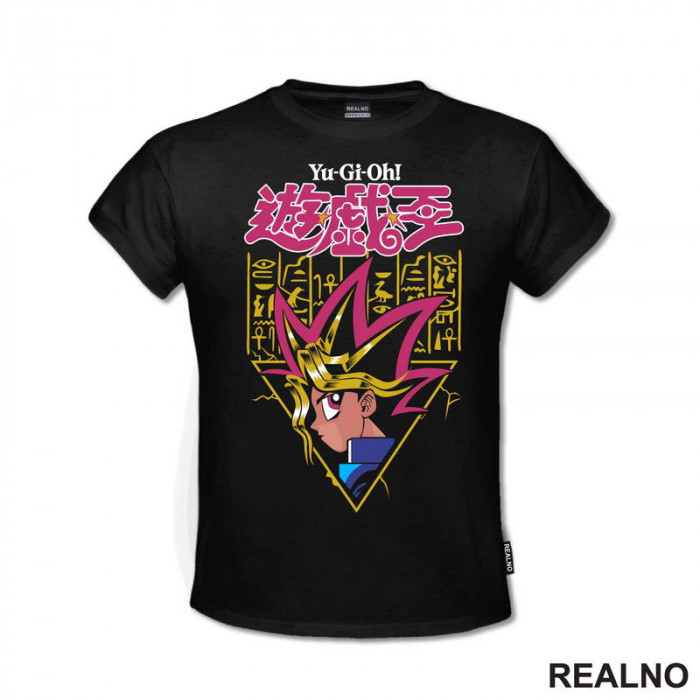 Yugi - Side Look - Yu-Gi-Oh - Anime - Majica