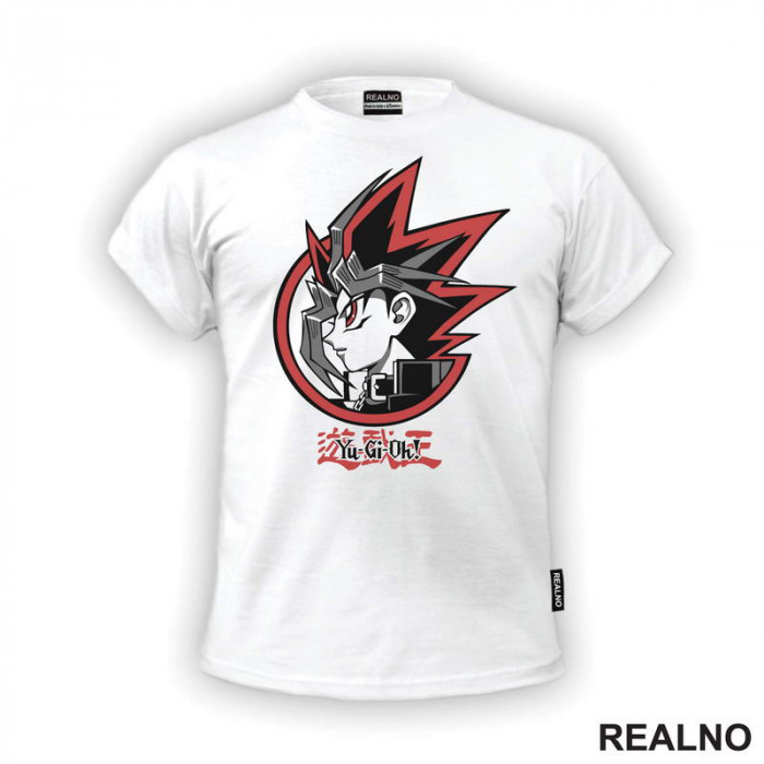 Yugi - Red - Yu-Gi-Oh - Anime - Majica