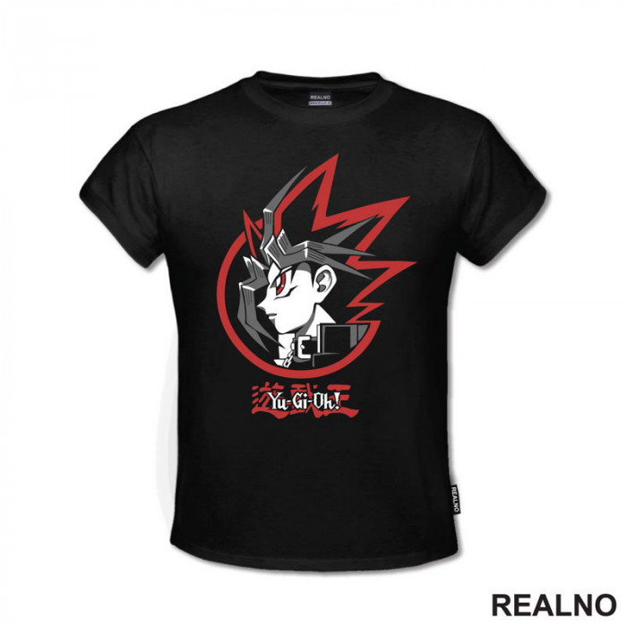 Yugi - Red - Yu-Gi-Oh - Anime - Majica