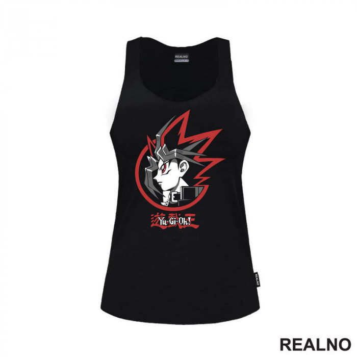 Yugi - Red - Yu-Gi-Oh - Anime - Majica