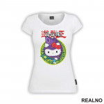 Hello Kitty Dark Magician - Yu-Gi-Oh - Anime - Majica