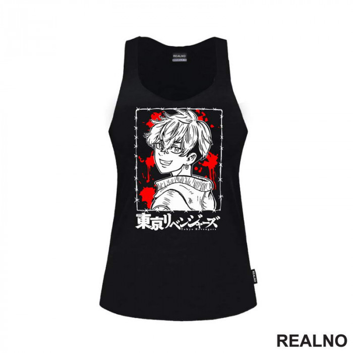 Chifuyu - Red - Tokyo Revengers - Anime - Majica