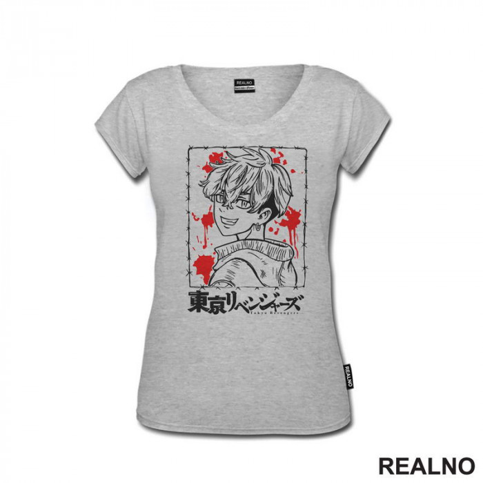 Chifuyu - Red - Tokyo Revengers - Anime - Majica