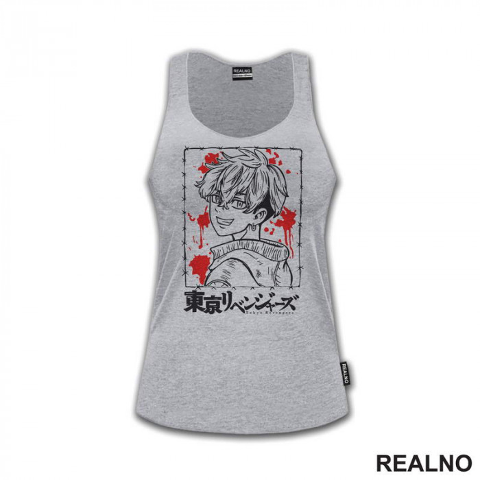 Chifuyu - Red - Tokyo Revengers - Anime - Majica