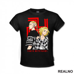 Draken And Mikey - Tokyo Revengers - Anime - Majica