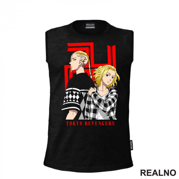 Draken And Mikey - Tokyo Revengers - Anime - Majica