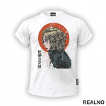 Manjiro Sano - Red Moon - Tokyo Revengers - Anime - Majica Manjiro Sano - Red Moon - Tokyo Revengers - Anime - Majica