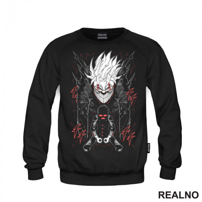 Okarun Mask - Red - Dandadan - Anime - Duks