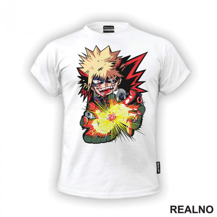 Bakugo Explosion - My Hero Academia - Majica Bakugo Explosion - My Hero Academia - Majica
