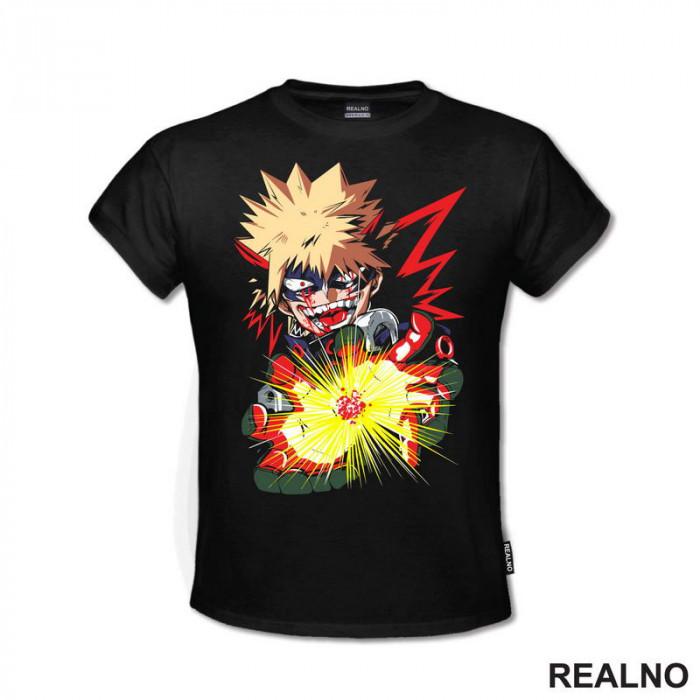 Bakugo Explosion - My Hero Academia - Majica Bakugo Explosion - My Hero Academia - Majica