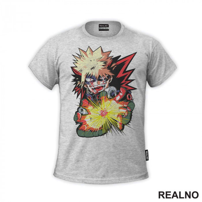Bakugo Explosion - My Hero Academia - Majica Bakugo Explosion - My Hero Academia - Majica