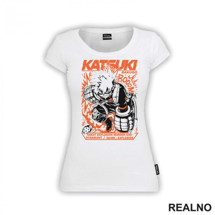 Bakugo Orange - My Hero Academia - Majica Bakugo Orange - My Hero Academia - Majica