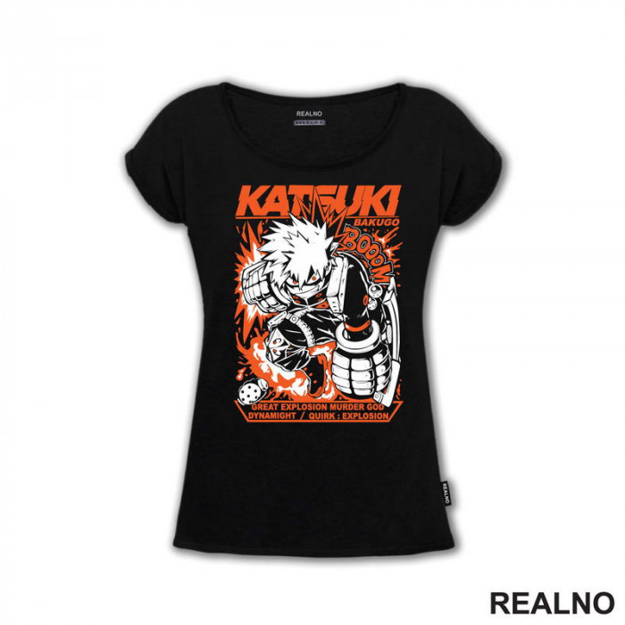 Bakugo Orange - My Hero Academia - Majica Bakugo Orange - My Hero Academia - Majica