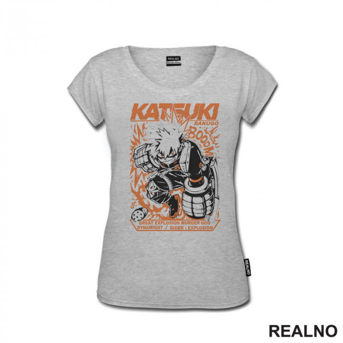Bakugo Orange - My Hero Academia - Majica Bakugo Orange - My Hero Academia - Majica