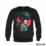Izuku Midoriy - Red Moon - My Hero Academia - Duks