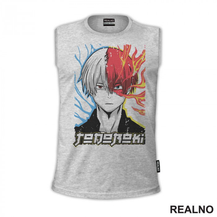 Shoto Todoroki - My Hero Academia - Majica Shoto Todoroki - My Hero Academia - Majica