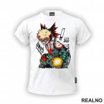 Bakugo Standing - My Hero Academia - Majica