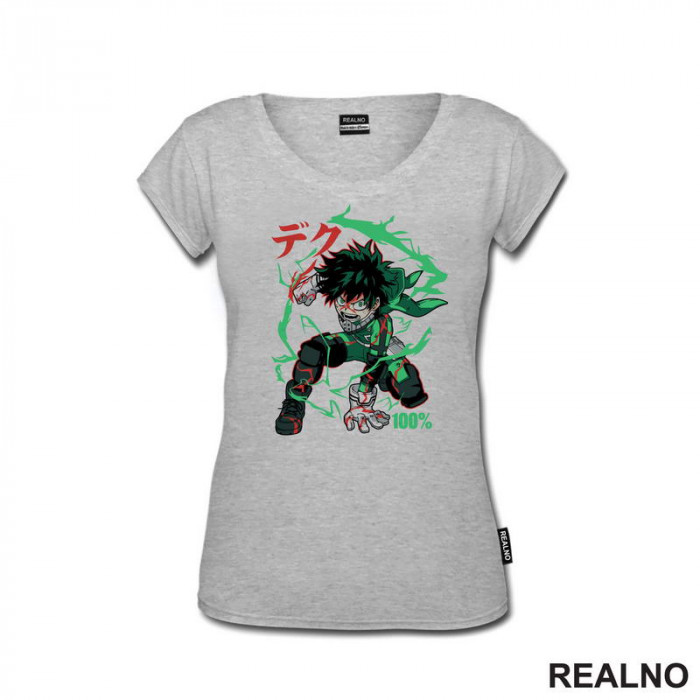 Deku - Green - My Hero Academia - Majica