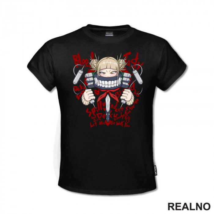 Himiko Toga - Bloody Love - My Hero Academia - Majica