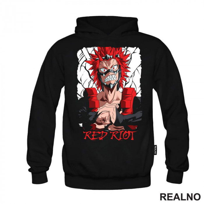 Red Riot - Cracked - My Hero Academia - Duks