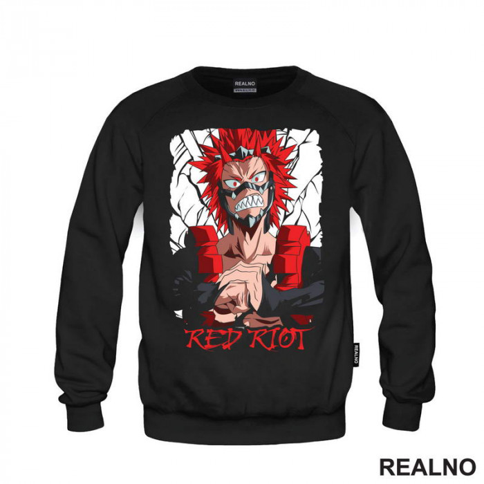 Red Riot - Cracked - My Hero Academia - Duks