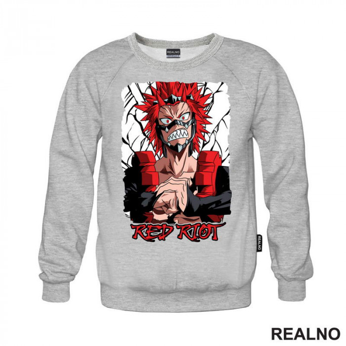 Red Riot - Cracked - My Hero Academia - Duks