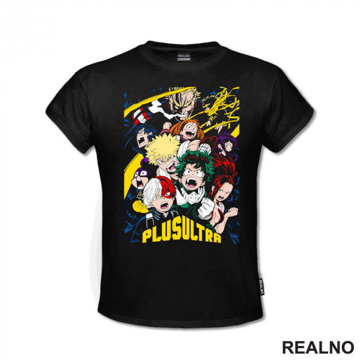 Whole Crew - Plus Ultra - My Hero Academia - Majica Whole Crew - Plus Ultra - My Hero Academia - Majica