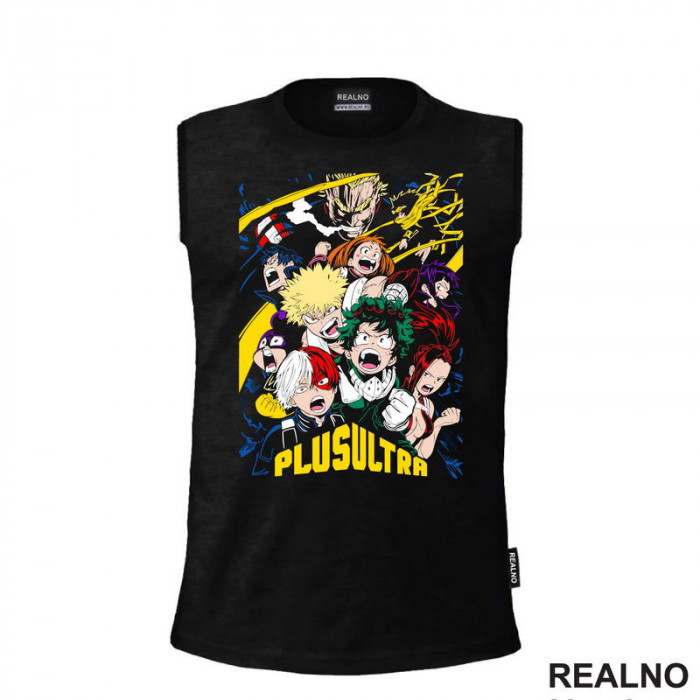 Whole Crew - Plus Ultra - My Hero Academia - Majica Whole Crew - Plus Ultra - My Hero Academia - Majica