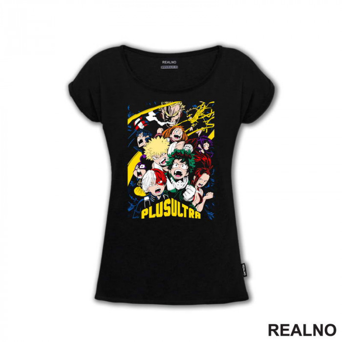 Whole Crew - Plus Ultra - My Hero Academia - Majica Whole Crew - Plus Ultra - My Hero Academia - Majica