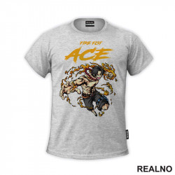 Fire Fist Ace - One Piece - Majica