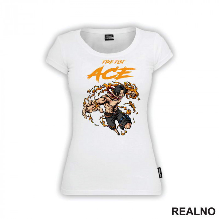 Fire Fist Ace - One Piece - Majica