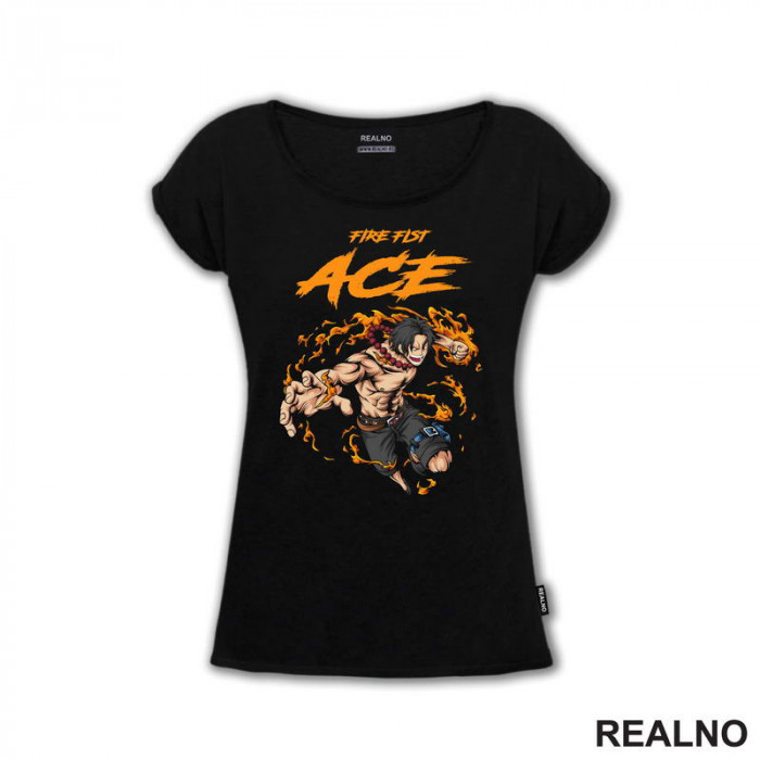 Fire Fist Ace - One Piece - Majica